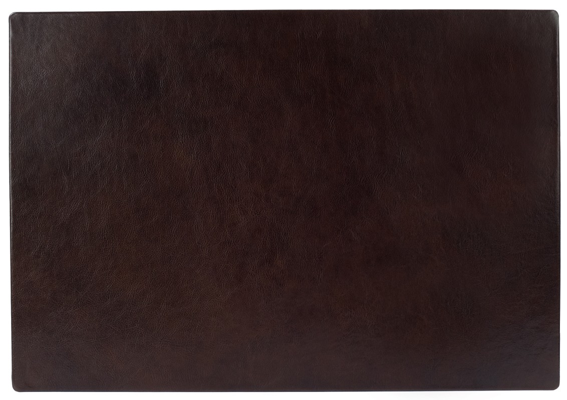 Schreibunterlage XXL 65x45 PREMIUM LEDER VINTAGE marronebraun